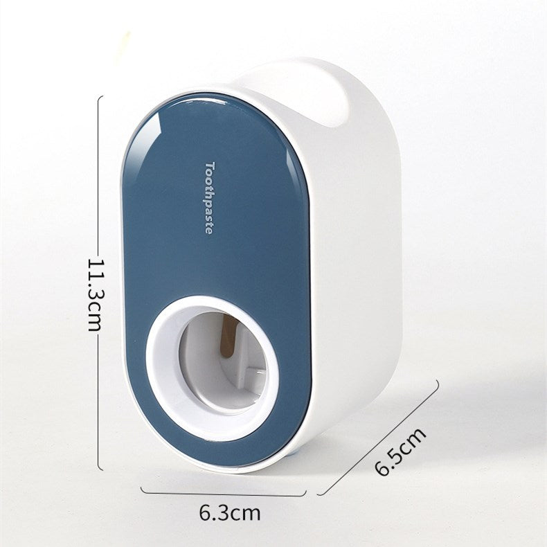 Dispositivo exprimidor automático de pasta de dientes sin perforación y sin espejo